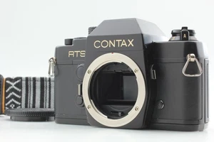 Probada [casi como nueva/correa] Cámara fotográfica Contax RTS 35 mm SLR cuerpo negro de JAPÓN - Imagen 1 de 13