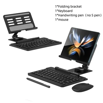 For Samsung Galaxy Z Fold 4/ 3 wireless Bluetooth keyboard/mouse/ pen/bracket - Image 1 of 4