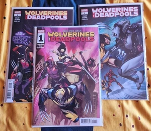 Wolverines and Deadpools #1-3 Komplettsatz Marvel Comics 2025 Cappuccio Cover - Bild 1 von 4
