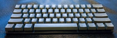 Vortex Pok3r VTG-6100 Mechanical Keyboard Cherry MX Black 60% 61 Key Works Great - Image 1 of 4