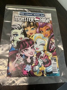 monster high comic MONSTER HIGH #0 titan Comics 2017 "free comic book day" - Picture 1 of 13