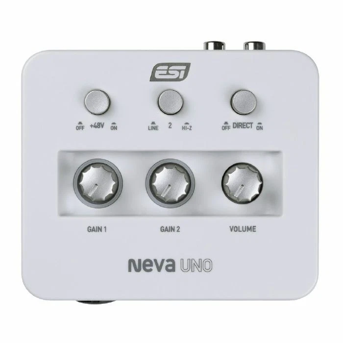 ESI Neva Uno 2x2 24-bit/192kHz USB 3.1 Audio Interface With USB-C Connector - Image 1 of 1