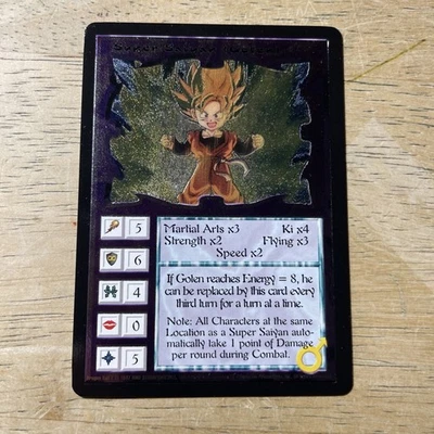 1997 (NM+MT ) Ani-Mayhem Dragon Ball Z - Super Saiyan Goten - Ultra Rare Foil - Image 1 of 2
