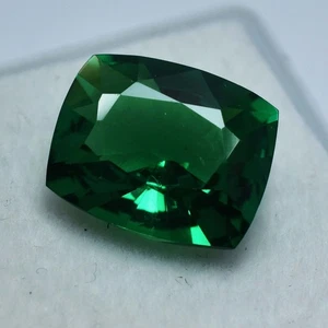 GREEN Natural Garnet CUSHION Cut 9.00 Ct Ring Size Loose Gemstone - Picture 1 of 8