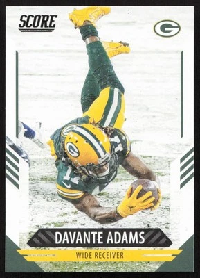 2021 Score Davante Adams Green Bay Packers #140 - Image 1 of 2