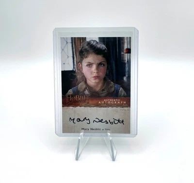MARY NESBITT as Tilda 2015 The Hobbit: Desolation of Smaug #MN Authentic Auto - Image 1 of 4