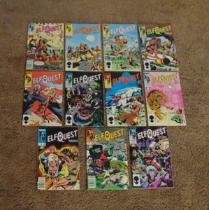 Elfquest Comic Book Lot 1 2 3 4 5 6 7 8 9 10 11 Marvel Elf Quest - Picture 1 of 2