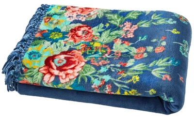The Pioneer Woman ~ Fancy Flourish ~ Velvet Plush Throw ~ 50 IN (W) x 72 IN (L) - Image 1 of 4