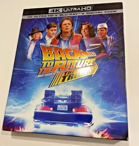 1.21 GIGAWATTS! Back to the Future: the Ultimate Trilogy UHD Blu-Ray - Picture 1 of 4