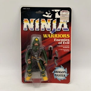Vintage Dragon Master Ninja Warriors 1986 Hasbro Yaske Actionfigur versiegelt! - Bild 1 von 12