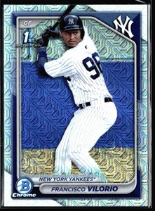 2024 Bowman Chrome #BCP-169 Francisco Vilorio Prospects Mojo Refractors - Picture 1 of 2