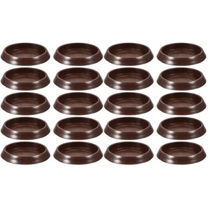  2 PEZZI Cuscinetti Gambe Mobili Tappeto Antiscivolo Caster Tazze Pinza Anti Cursori - Foto 1 di 12