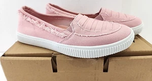 Comfortview Women's Athletic Analia Slip-On Sneaker Size 8.5 M Pink fabric NEW - Picture 1 of 9