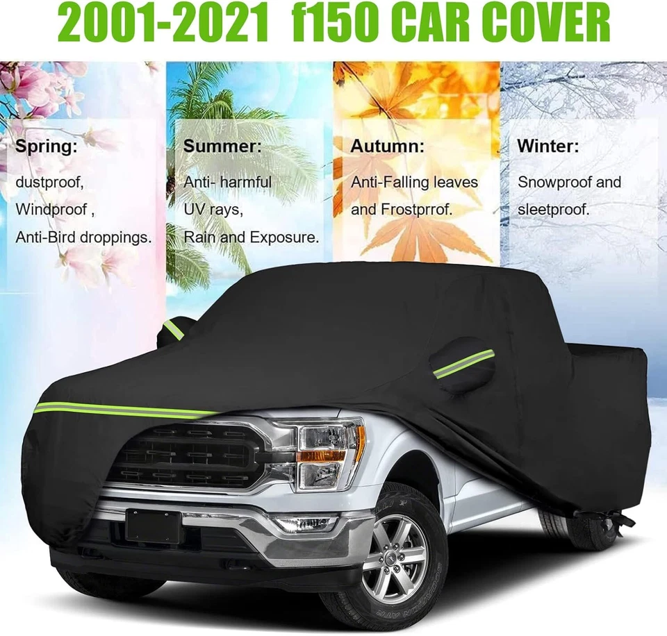 Чехол водонепроницаемый для улицы пикапа Ford F-150 солнцезащитный пыль всепогодный - Изображение 1 из 4