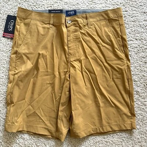 Chaps Performance Sz 36 Men's Stretch Golf Cargo Shorts Beige - Picture 1 of 6