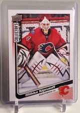 2009-10 Upper Deck Collector's Choice Mikka Kiprusoff Hockey Card #128 W/Top