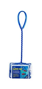 Penn Plax Aquarium Fish Net – Aqua Blue Thin Nylon Mesh Lining Designed Safety - Picture 1 of 6