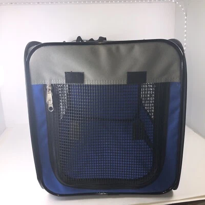 19" Portable Travel Soft-Sided Pet Crate Foldable  Kennel For Dog/Cat Folds Flat - Image 1 of 4