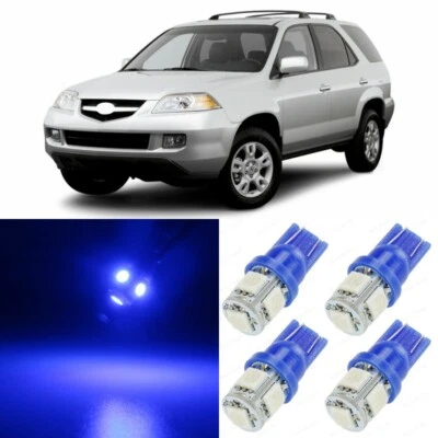 Paquete de 20 luces LED interiores ultra azules para Acura MDX 2001-2006 + HERRAMIENTA Foto 1 de 4