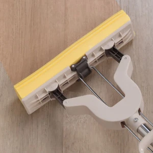 Folding Mop Floor Dusters Cleaning Dry Wet Mop Extendable Mop Cleaning Mop - Picture 1 of 11