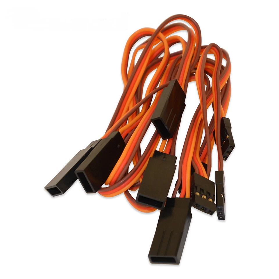 Servo Servokabel Verlängerung Servokabelverlängerung 30,0cm 0,14mm² Graupner 5x - Bild 1 von 1