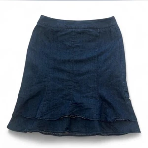 Denim Skirt - Women’s Midi Size 8 - Picture 1 of 3