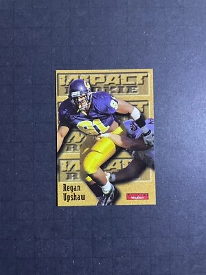 1996 Skybox Impact Regan Upshaw Rookie Card #187 - Cal Golden Bears - Image 1 of 2