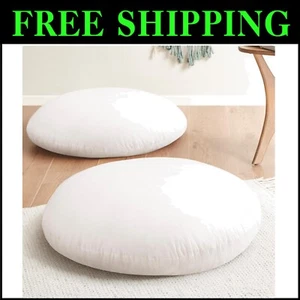 Versatile Large Round Memory Foam Cushions - Perfect for Home Meditation & Gifts - Picture 1 of 9