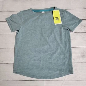 All in Motion Effortless Comfort Active T-Shirt Vibrant Blue Girls Size XS (4/5) - Picture 1 of 6