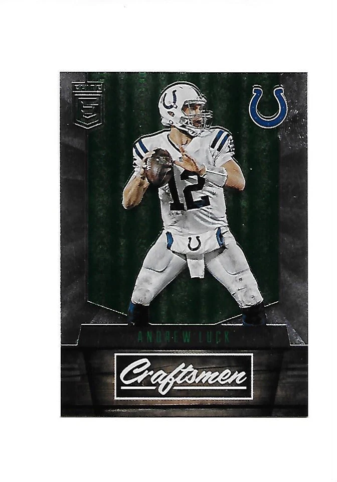 2016 PANINI ELITE Retail Green Craftsmen ANDREW LUCK (Colts) - Image 1 of 1
