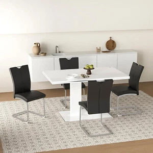 Schwingstuhl 4er Set Jean Freischwinger Esszimmerstühle HTI-Living - Bild 1 von 5