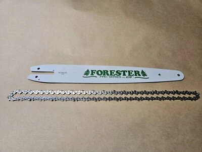 Barra y cadena de 14" para Stihl MSA 140C-B MSA 160C-B MSA 200C-B 1/4" .043 72DL Foto 1 de 4