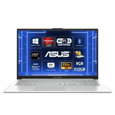 ASUS Notebook Vivobook Go 15 E1504FA-NJ119W AMD Ryzen 5 7520U 8GB RAM SSD 512GB - Immagine 1 di 4