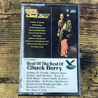 Best of the Best of Chuck Berry Cassette Tape Vintage 1978 Gusto - Image 1 of 4