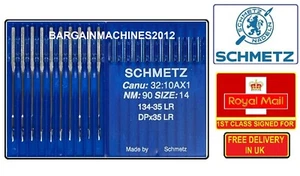 SCHMETZ DPX35LR 134-35LR CANU32:10AX1 NM 90/14 INDUSTRIENÄHMASCHINENNADEL - Bild 1 von 3