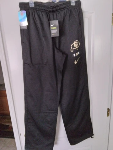 Nike University of Colorado CU Buffs On Field Sweat Pants New with Tags Cover