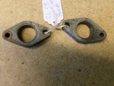 JUEGO AISLADOR ADMISIÓN CARBURADOR IZQUIERDO HONDA CB160 CL160 1965-69 DERECHA E IZQUIERDA Foto 1 de 4