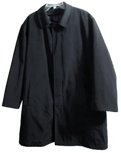 RALPH LAUREN coat jacket trench overcoat removable liner outerwear black Men's L - Picture 1 of 22