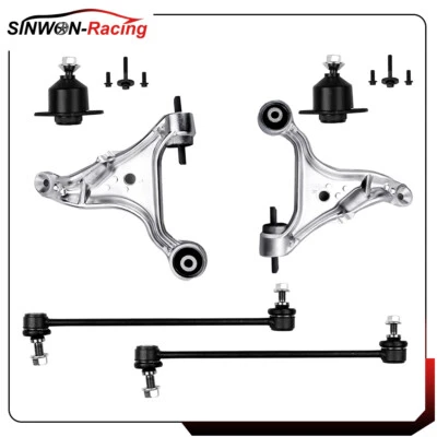 Kit completo de suspensión del brazo de control inferior delantero de 6 piezas para Volvo S60 y V70 Foto 1 de 4