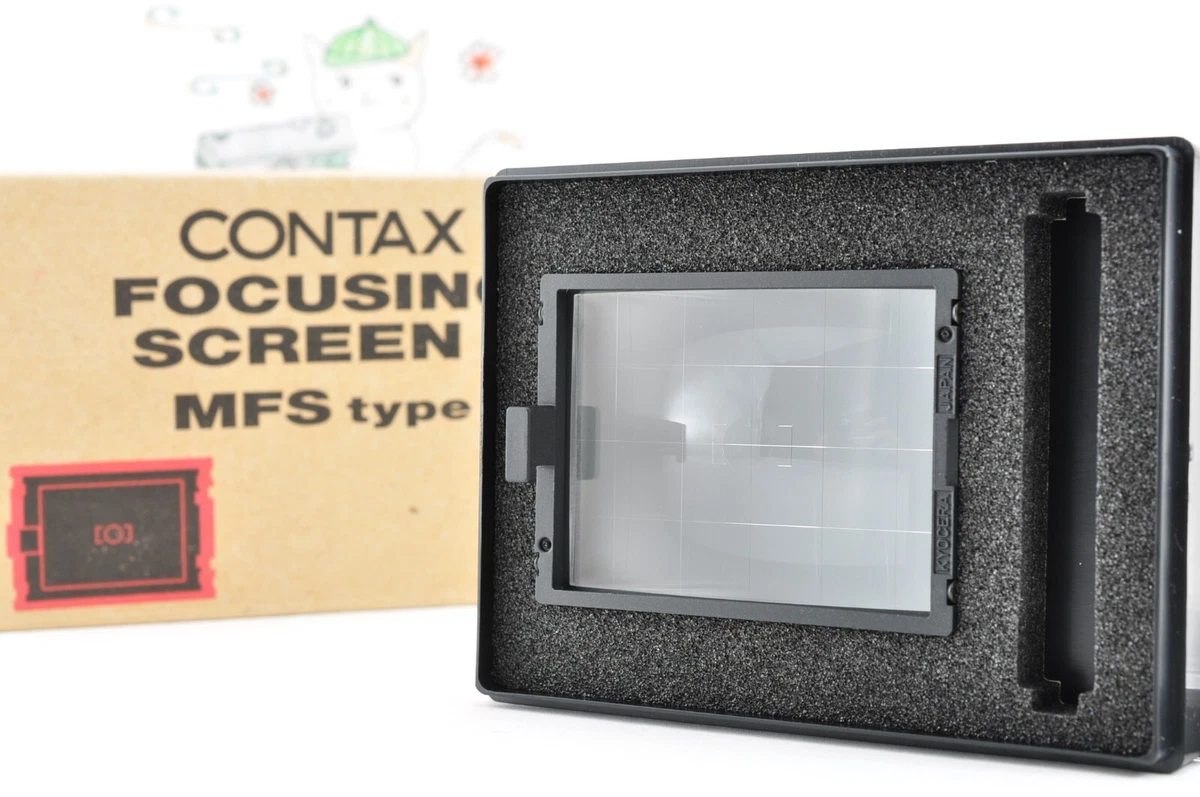 CONTAX コンタックス 645 フォーカシングスクリーン　MFS-3 Mint in Box* Contax MFS-3 Grid Matte Focusing Screen for 645 JAPAN