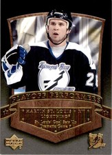 2005-06 Upper Deck Playoff Performers Martin St. Louis #PP2