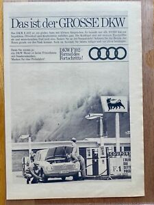 Das ist der Grosse DKW F 102 Agip Tankstelle 1964 Vintage Advert Werbung #16