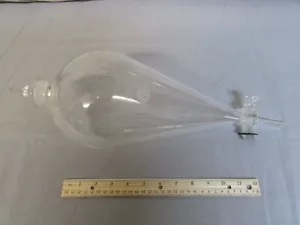 Pyrex 6400-2000ml Separatory Separation Funnel TS 27 With Stopper - Picture 1 of 5