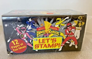 1993 Mighty Morphin Power Rangers Stamper Workshop New Sealed - Picture 1 of 8