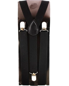 Boys Girls Kids Child Children Clip on Y Back Elastic Suspenders Kid Suspender  - Picture 1 of 17