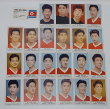 1966 World Cup Time Figures - North Korea - Soccer Lot