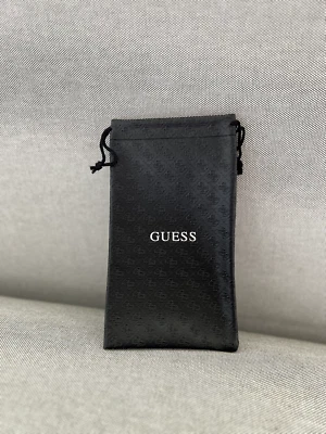 GUESS Original Imitación Cuero Anteojos Gafas Gafas de sol Estuche Negro Foto 1 de 3