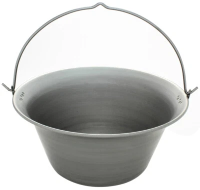 GRILLPLANET Gulaschkessel 30 Liter aus Eisen naturbelassen ohne Oberflächenbehandlung