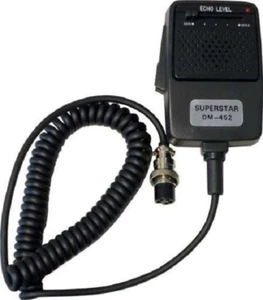 Workman DM452 Superstar CB Radio 4-pin Echo Power Mic Mikrofon Cobra Galaxy+ - Zdjęcie 1 z 1