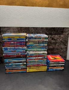 8 Blu-Ray & 46 DVD’s Movies For Kids (UP) - Picture 1 of 6